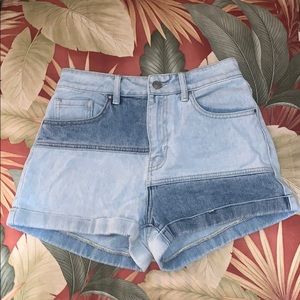 Pacsun Mom Shorts Two Toned shorts